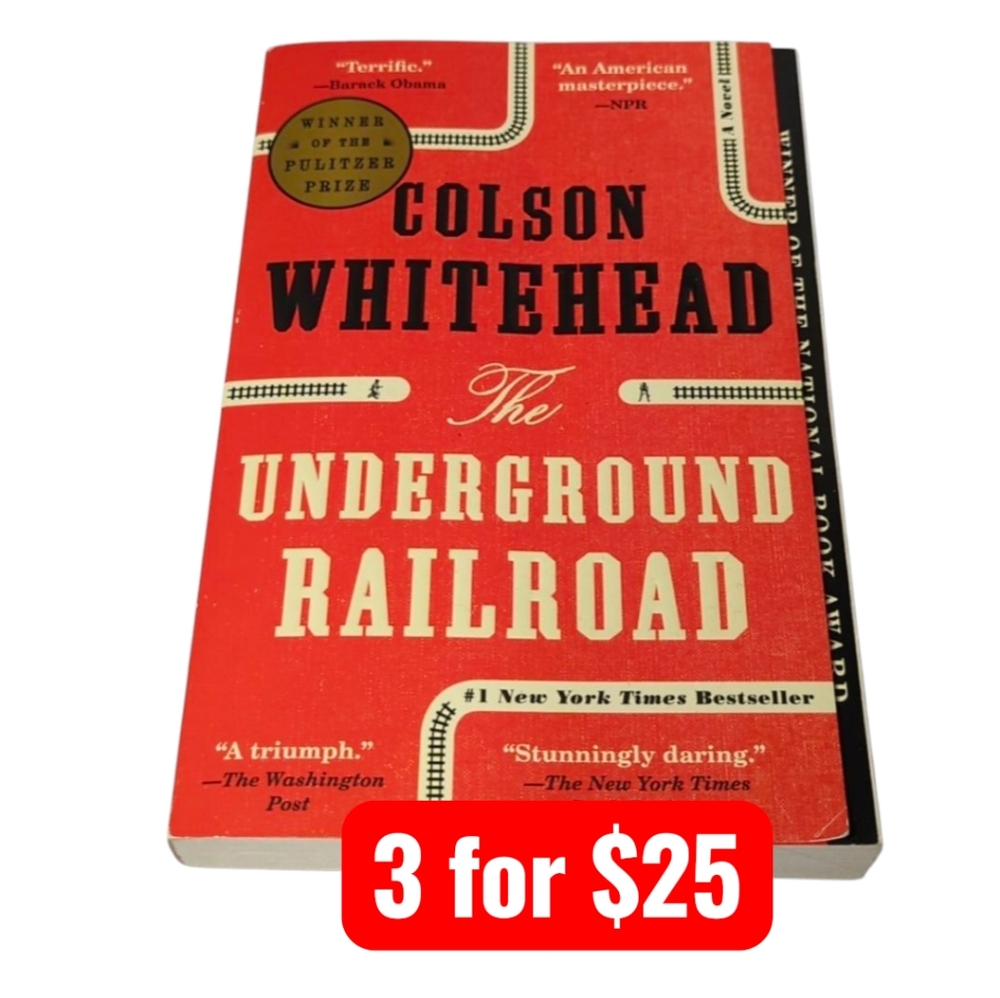 The Underground Railroad by Colson Whitehead Paperback